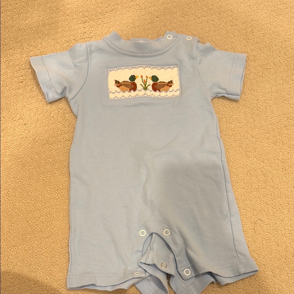 Viva la fete kids one piece smocked romper